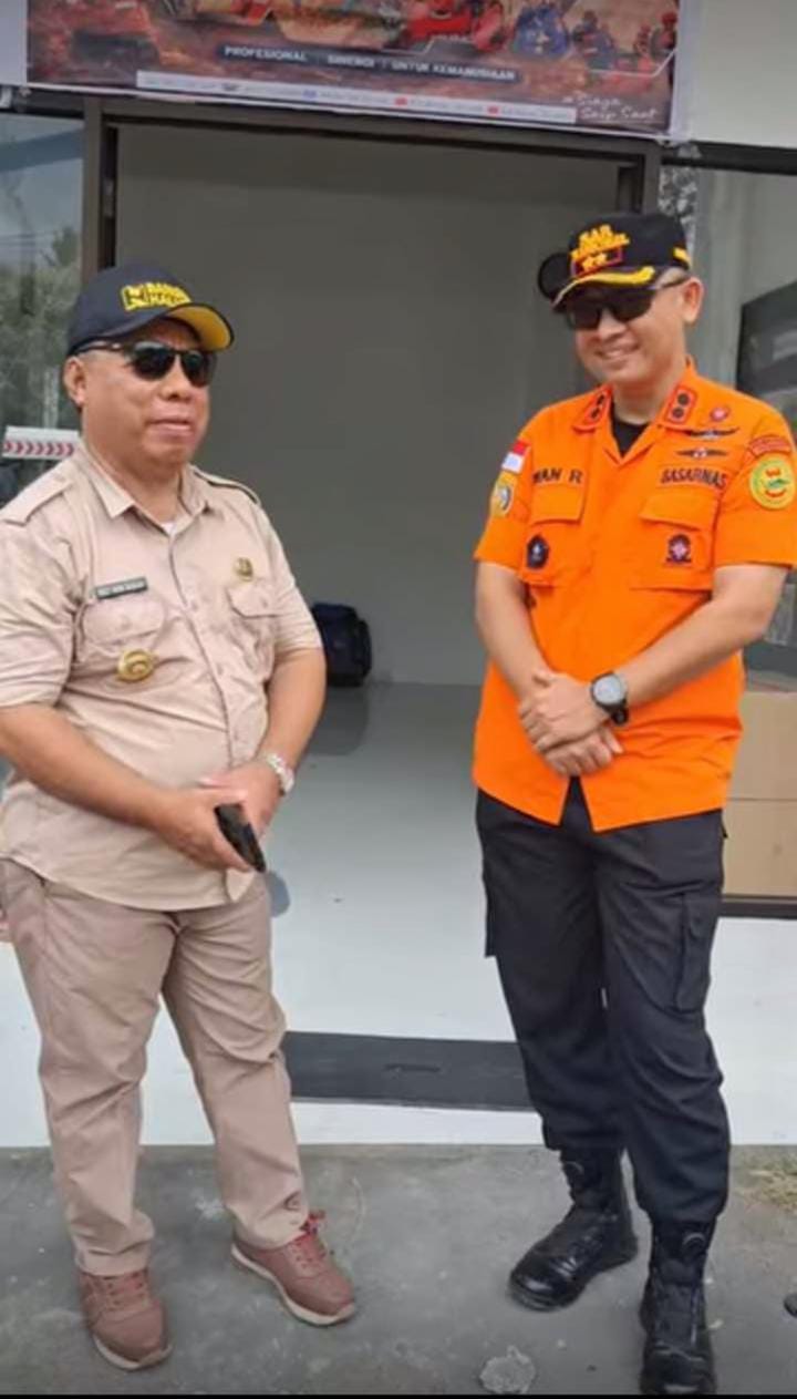 Bupati Halmahera Utara Bersama Pangdam Pattimura dan Forkopimda Tinjau Lokasi Erupsi Gunung Dukono